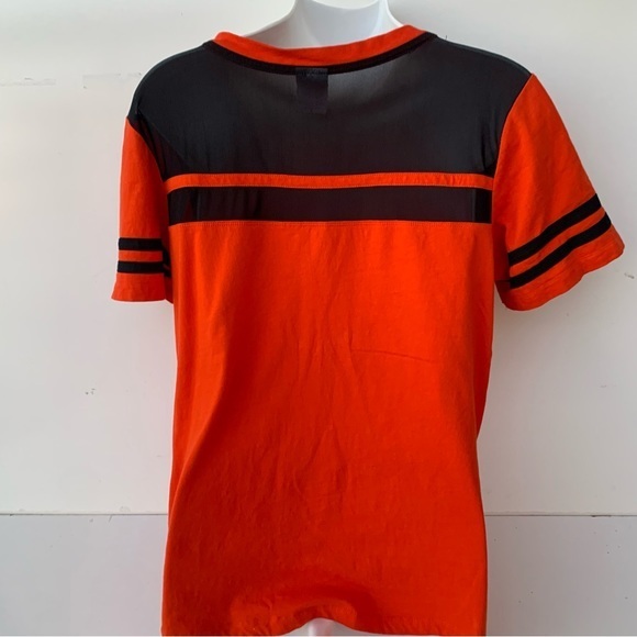 Oklahoma State University Women’s Tee Shirt,‎ XL, bright orange with mesh upper. - Picture 9 of 12